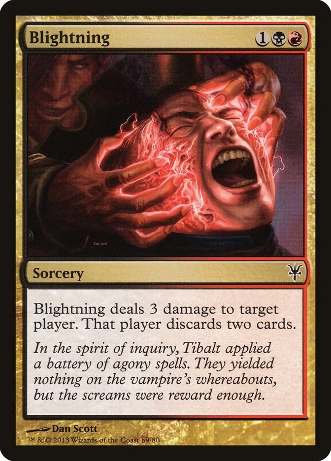 Image for Blightning (Duel Decks: Sorin vs. Tibalt) (69) - Magic: The Gathering