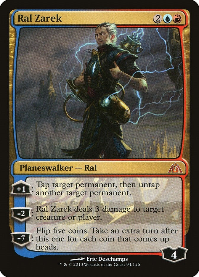 Image for Ral Zarek (Dragon's Maze) (94) - Magic: The Gathering