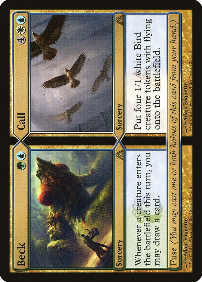 Image for Beck // Call (Dragon's Maze) (123) - Magic: The Gathering