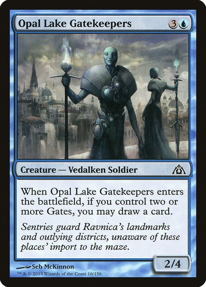 Image for Opal Lake Gatekeepers (Dragon's Maze) (16) - Magic: The Gathering