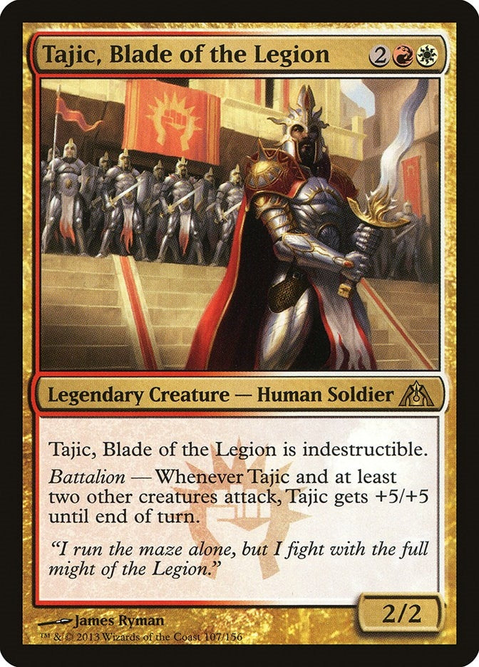 Image for Tajic, Blade of the Legion (Dragon's Maze) (107) - Magic: The Gathering