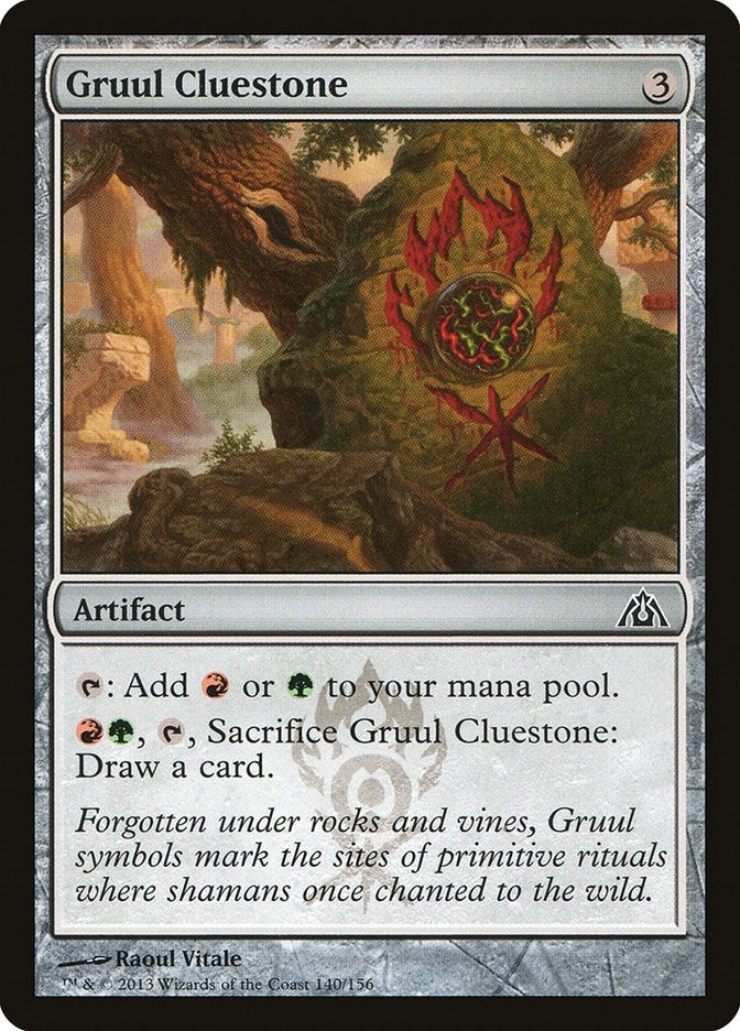 Image for Gruul Cluestone (Dragon's Maze) (140) - Magic: The Gathering