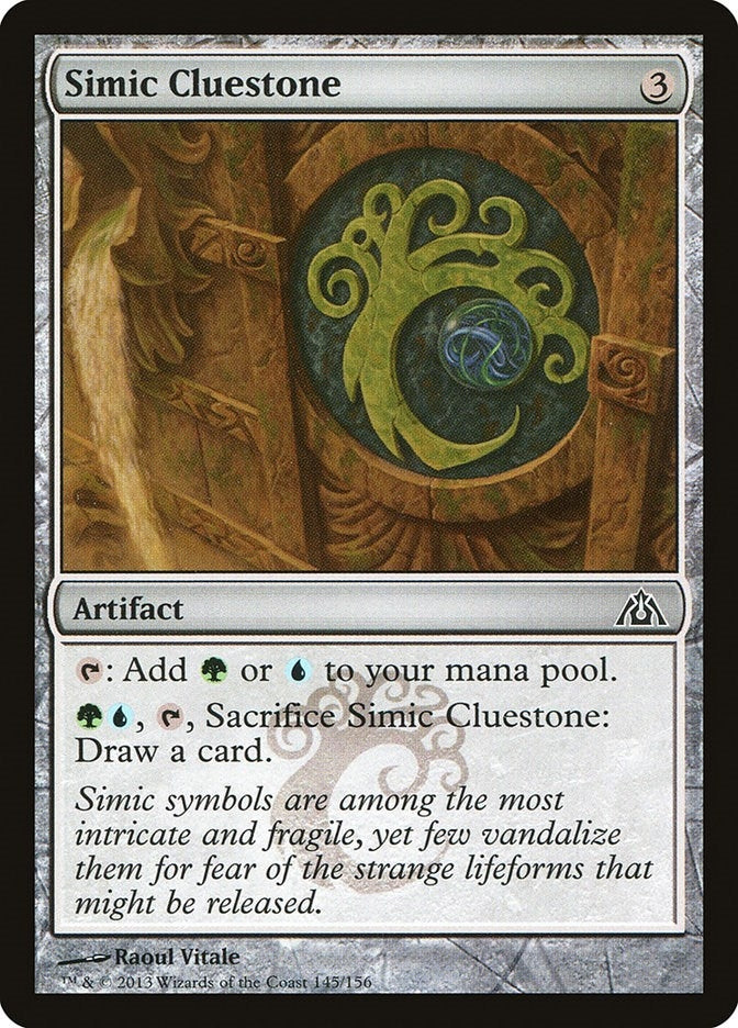 Image for Simic Cluestone (Dragon's Maze) (145) - Magic: The Gathering