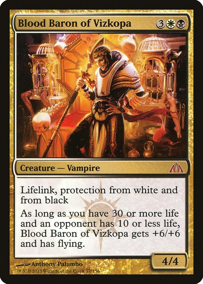 Image for Blood Baron of Vizkopa (Dragon's Maze) (57) - Magic: The Gathering