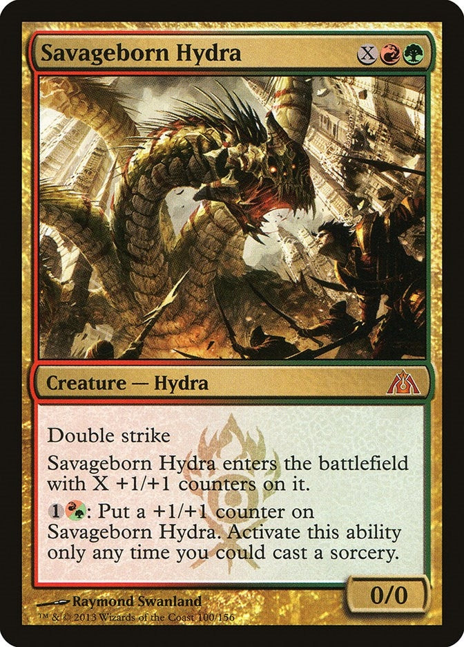 Image for Savageborn Hydra (Dragon's Maze) (100) - Magic: The Gathering