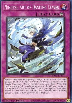 Ninjitsu Art of Dancing Leaves - Darkwing Blast (Common) [DABL-077]