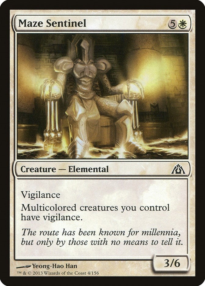 Image for Maze Sentinel (Dragon's Maze) (4) - Magic: The Gathering