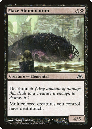 Image for Maze Abomination (Dragon's Maze) (26) - Magic: The Gathering