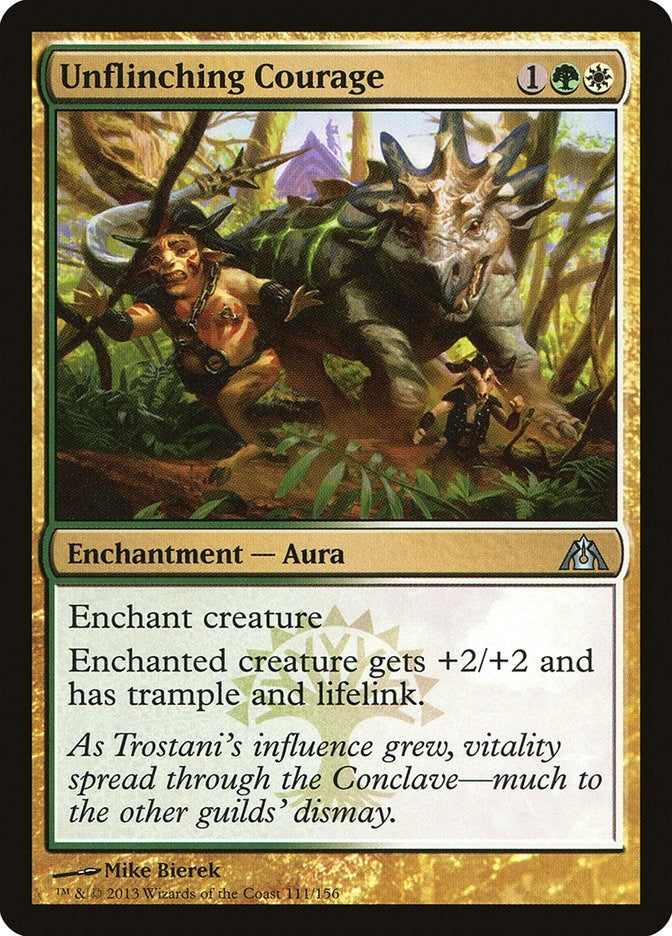 Image for Unflinching Courage (Dragon's Maze) (111) - Magic: The Gathering
