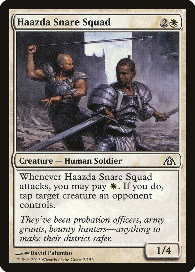 Image for Haazda Snare Squad (Dragon's Maze) (2) - Magic: The Gathering