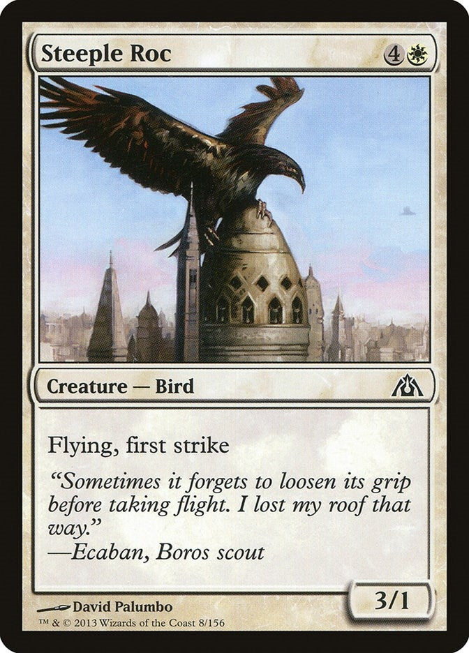 Image for Steeple Roc (Dragon's Maze) (8) - Magic: The Gathering