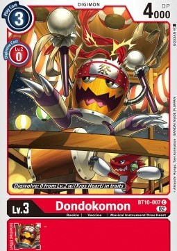 Dondokomon (BT10-007) - Xros Encounter (Common) [BT-10-007]