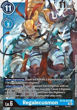 Regalecusmon (BT10-027) - Xros Encounter (Common) [BT-10-027]