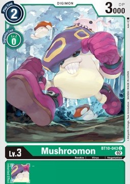 Mushroomon (BT10-043) - Xros Encounter (Common) [BT-10-043]