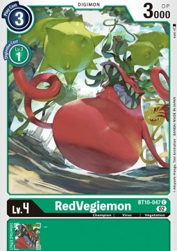 RedVegiemon (BT10-047) - Xros Encounter (Common) [BT-10-047]