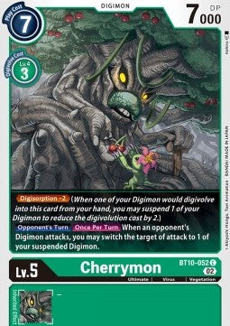 Cherrymon (BT10-052) - Xros Encounter (Common) [BT-10-052]