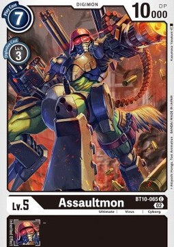 Assaultmon (BT10-065) - Xros Encounter (Common) [BT-10-065]