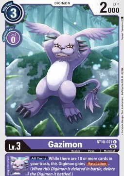Gazimon (BT10-071) - Xros Encounter (Common) [BT-10-071]