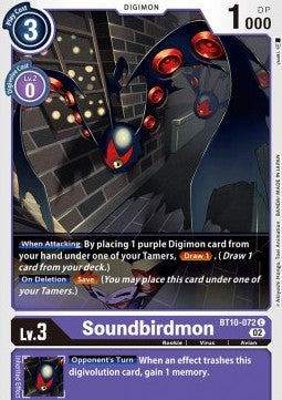 Soundbirdmon (BT10-072) - Xros Encounter (Common) [BT-10-072]