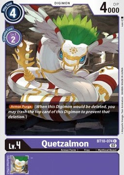 Quetzalmon (BT10-074) - Xros Encounter (Common) [BT-10-074]