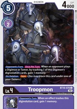 Troopmon (BT10-076) - Xros Encounter (Common) [BT-10-076]
