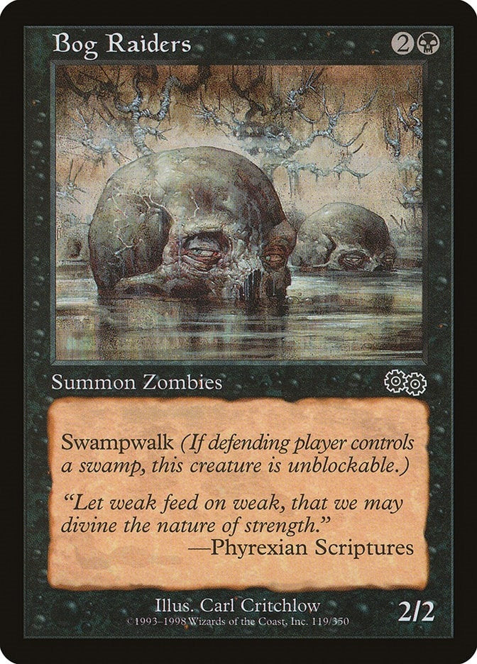 Image for Bog Raiders (Urza's Saga) (119) - Magic: The Gathering