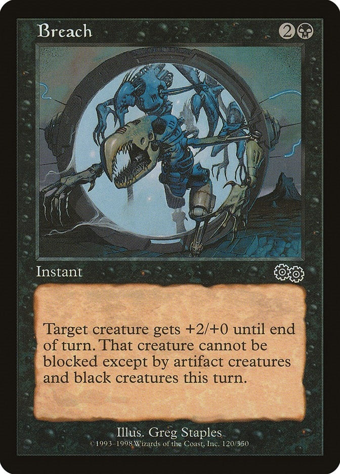 Image for Breach (Urza's Saga) (120) - Magic: The Gathering