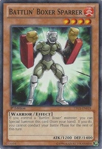 Image for Battlin' Boxer Sparrer (Lord of the Tachyon Galaxy) (LTGY-EN018) - YuGiOh