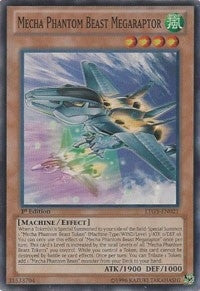 Image for Mecha Phantom Beast Megaraptor (Lord of the Tachyon Galaxy) (LTGY-EN021) - YuGiOh