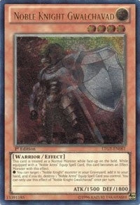 Image for Noble Knight Gwalchavad (UTR) (Lord of the Tachyon Galaxy) (LTGY-EN081) - YuGiOh