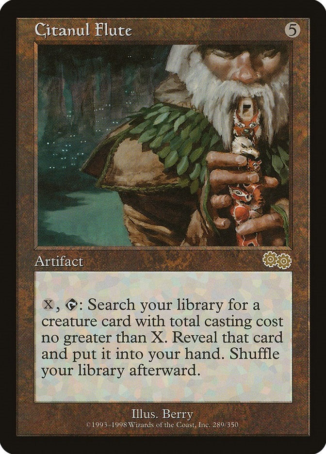 Image for Citanul Flute (Urza's Saga) (289) - Magic: The Gathering