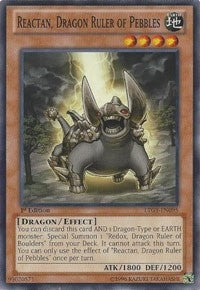 Image for Reactan, Dragon Ruler of Pebbles (Lord of the Tachyon Galaxy) (LTGY-EN095) - YuGiOh
