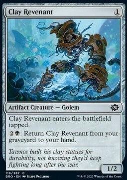 Clay Revenant - The Brothers' War (Common) [BRO-118]