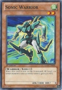 Image for Sonic Warrior (Lord of the Tachyon Galaxy) (LTGY-EN090) - YuGiOh