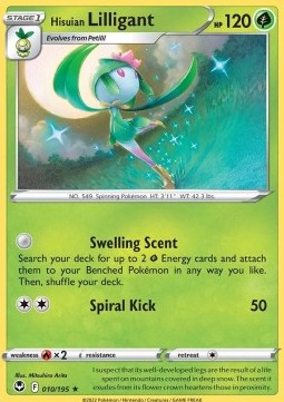 Hisuian Lilligant - Silver Tempest (Rare) [SIT-010]