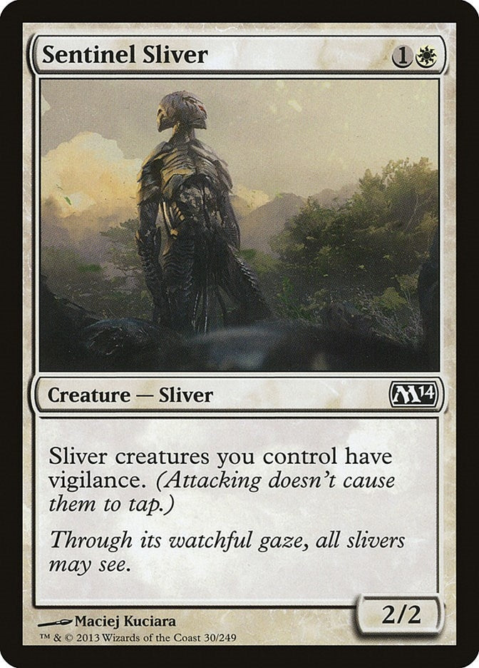 Image for Sentinel Sliver (Magic 2014 (M14)) (30) - Magic: The Gathering