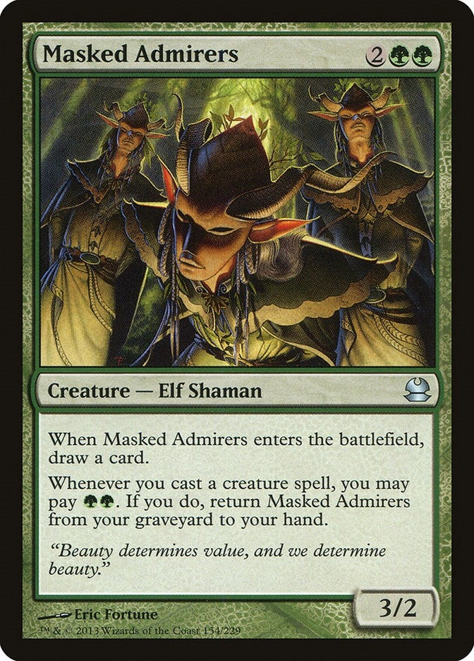 Image for Masked Admirers (Modern Masters) (154) - Magic: The Gathering