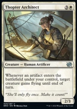 Thopter Architect - The Brothers' War (Uncommon) [BRO-29]