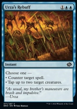 Urza's Rebuff - The Brothers' War (Common) [BRO-71]