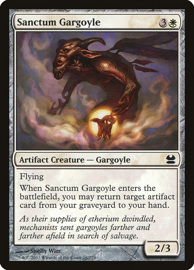 Image for Sanctum Gargoyle (Modern Masters) (28) - Magic: The Gathering