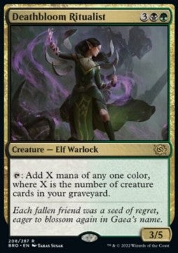 Deathbloom Ritualist - The Brothers' War (Rare) [BRO-208]