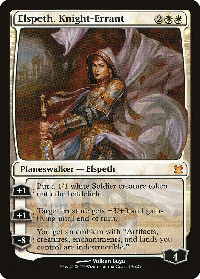 Image for Elspeth, Knight-Errant (Modern Masters) (13) - Magic: The Gathering