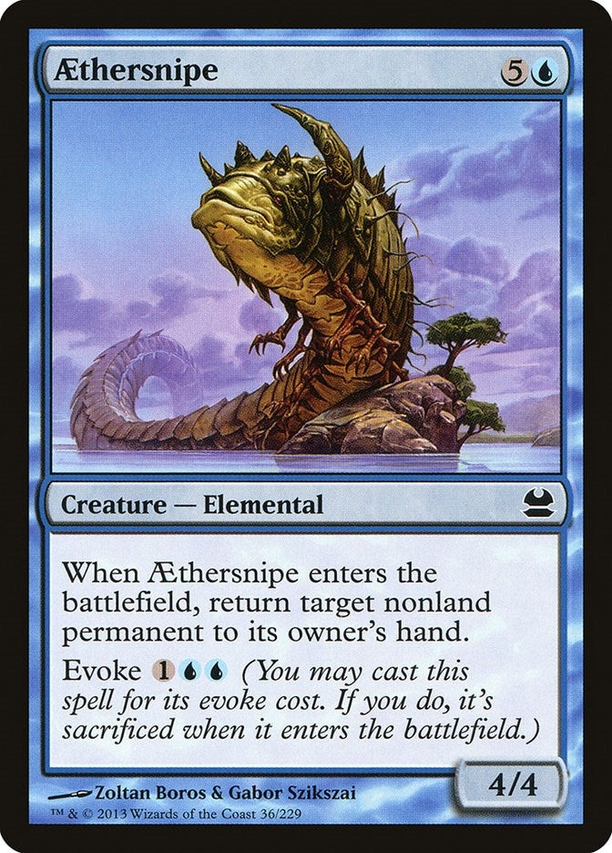 Image for Aethersnipe (Modern Masters) (36) - Magic: The Gathering