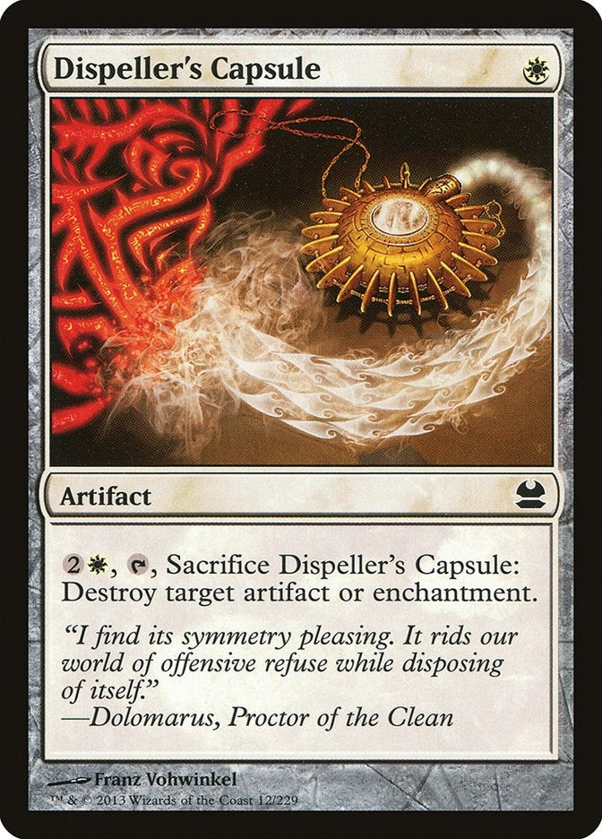 Image for Dispeller's Capsule (Modern Masters) (12) - Magic: The Gathering