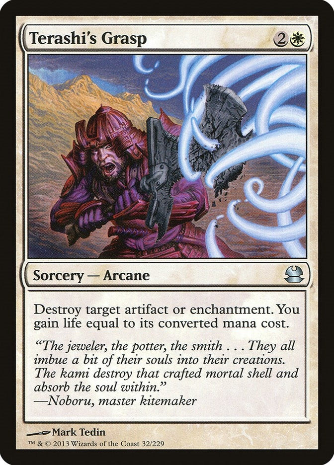 Image for Terashi's Grasp (Modern Masters) (32) - Magic: The Gathering