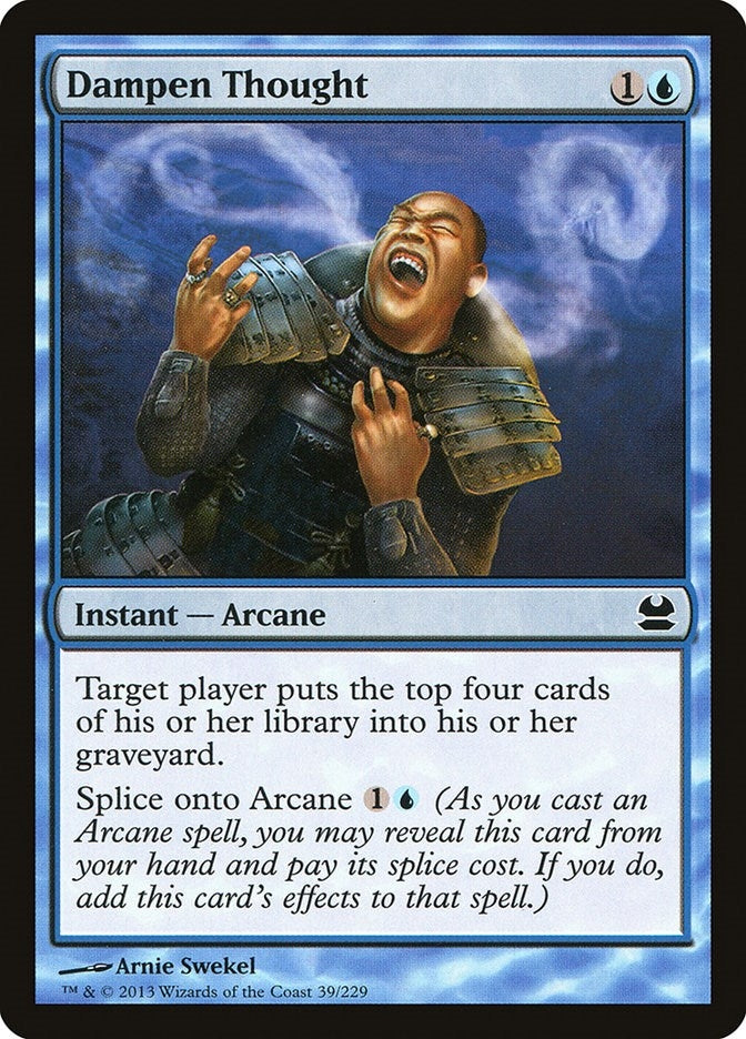 Image for Dampen Thought (Modern Masters) (39) - Magic: The Gathering