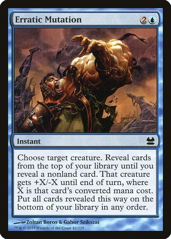 Image for Erratic Mutation (Modern Masters) (42) - Magic: The Gathering