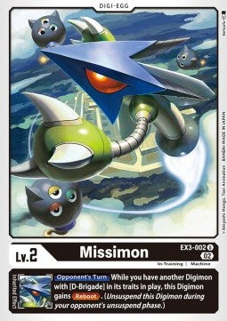 Missimon (EX3-002) - Draconic Roar (Uncommon) [EX-03-002]