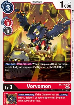 Vorvomon (EX3-005) - Draconic Roar (Uncommon) [EX-03-005]