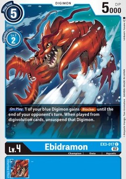 Ebidramon (EX3-017) - Draconic Roar (Common) [EX-03-017]